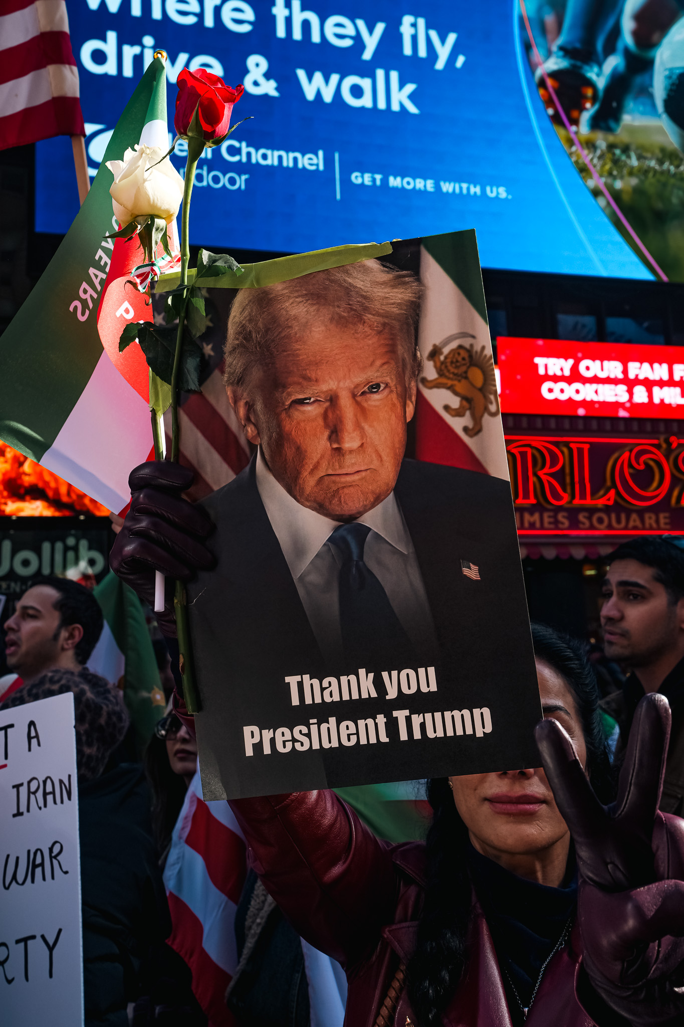 March to Times Square